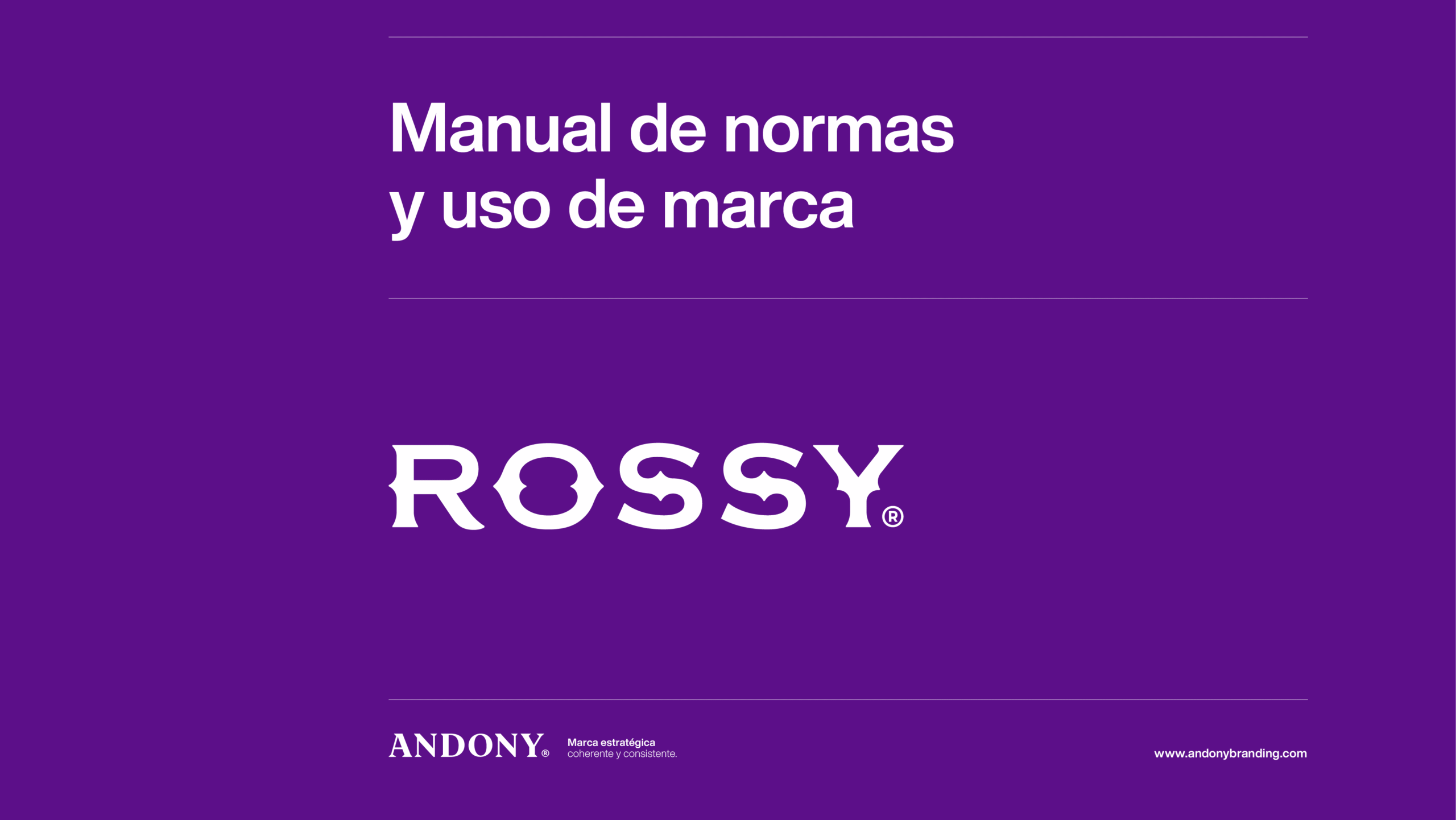Manual Rossy